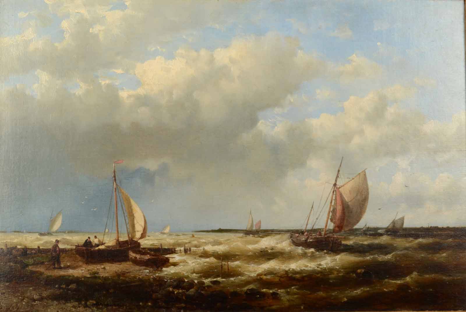 Abraham Hulk, off the dutch coast